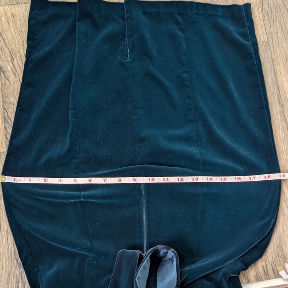 Vintage Velvet Dress Karen Lucas for Niki Green Wiggle Dress Sleeveless Union 12 - Picture 15 of 15